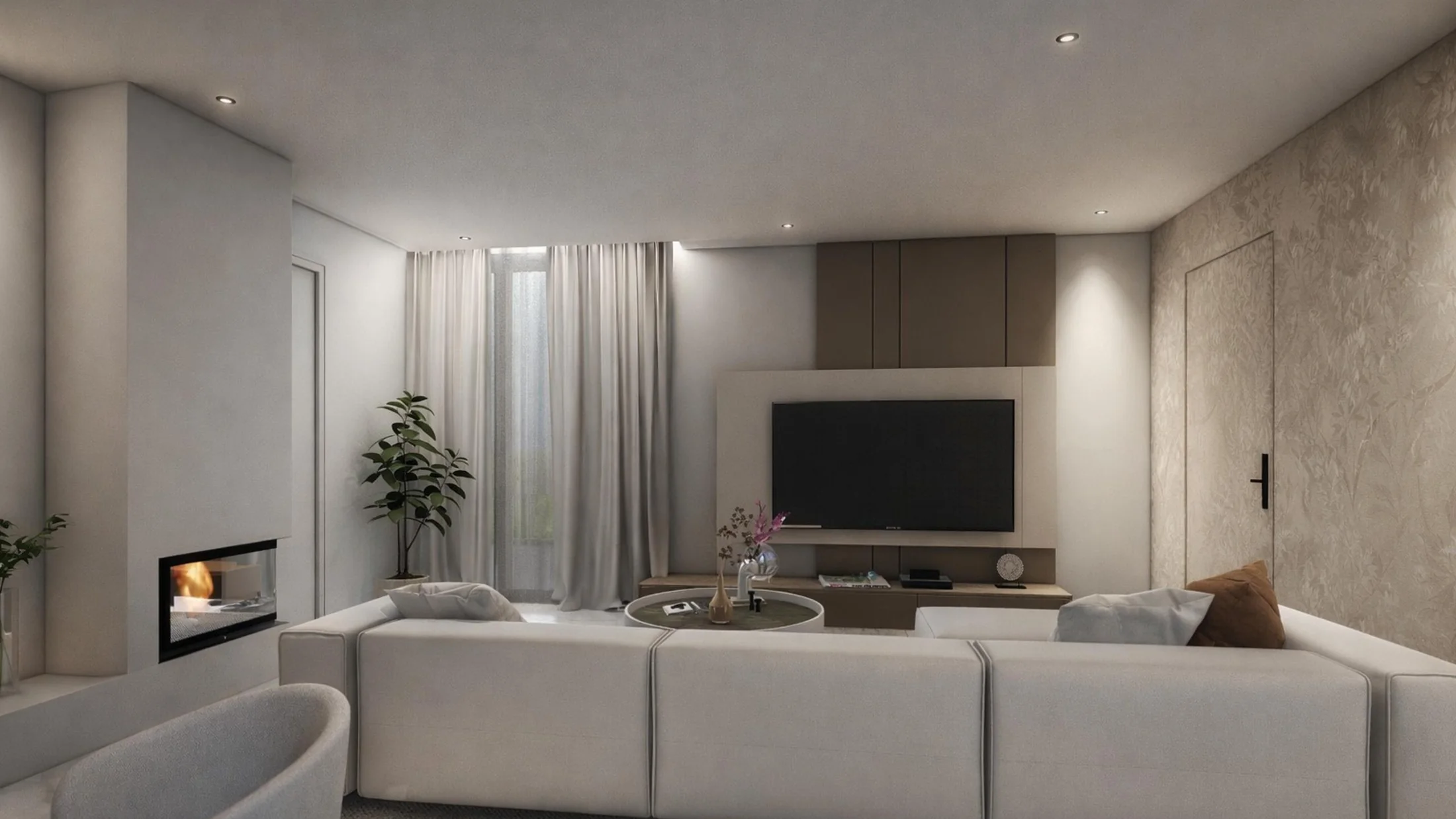 Modern Living Interior