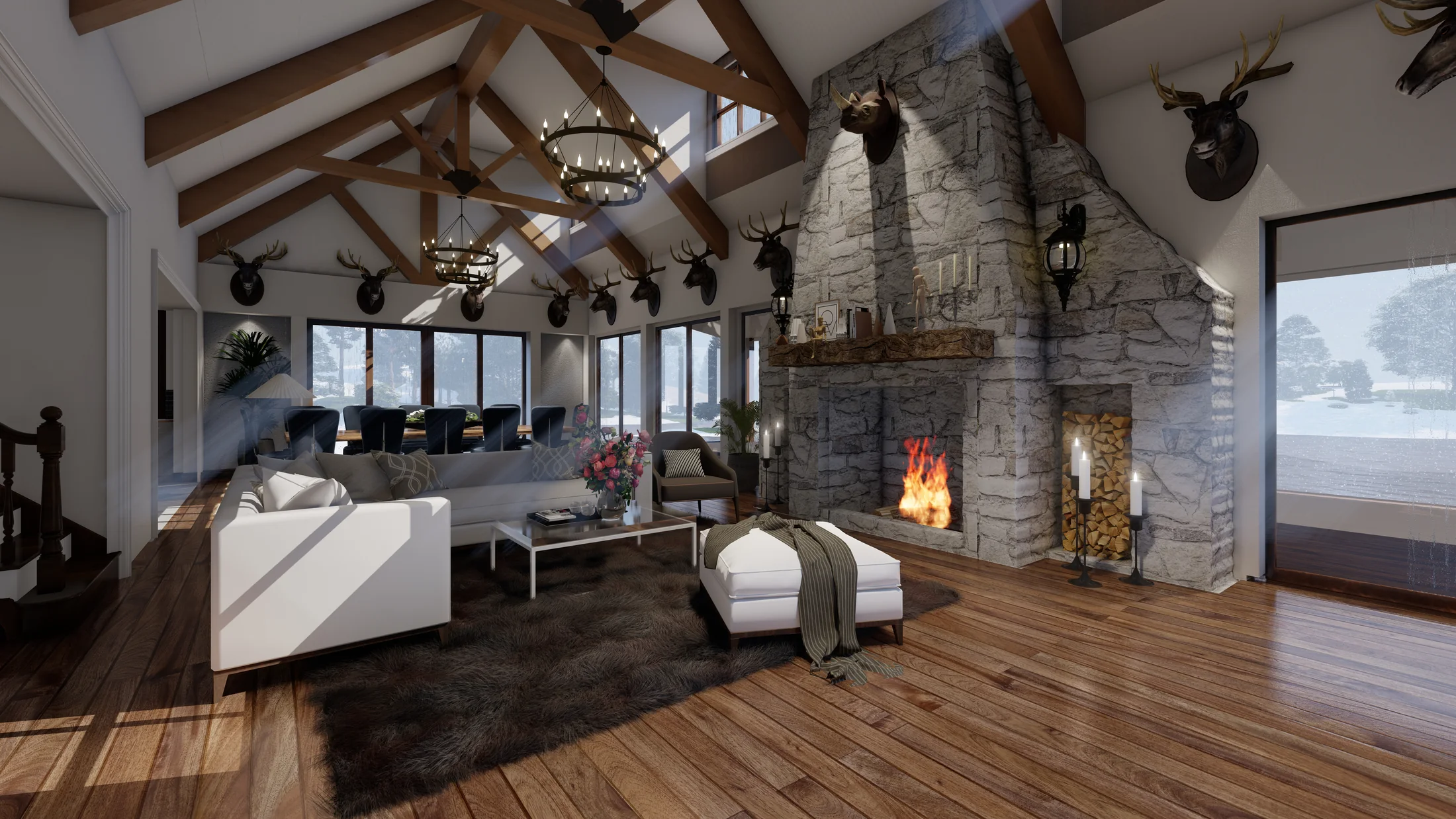 Luxury Rustic Interior